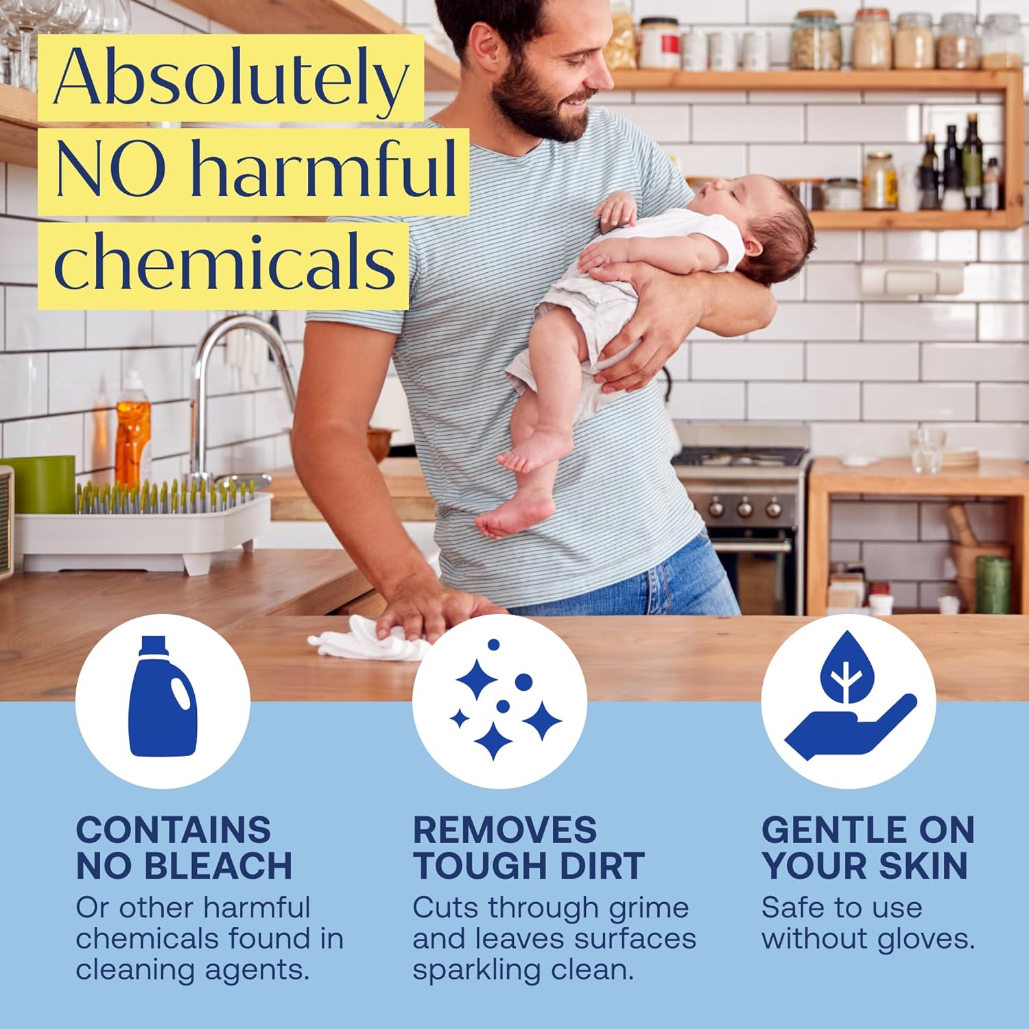 Fab Tab Sustainable Cleaning - All Purpose Refill Spray Tablets - Multi-surface Cleaning Spray