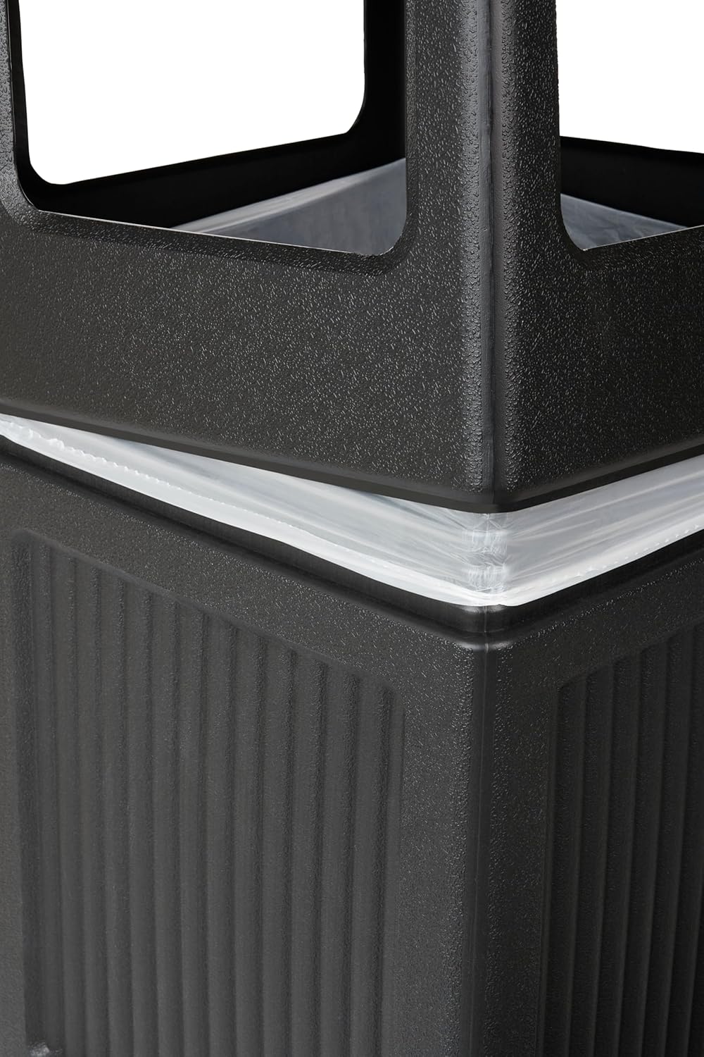 Safco Canmeleon Trash Can, 38 Gallons, Indoor and Outdoor Use, Durable & Weather-Resistant