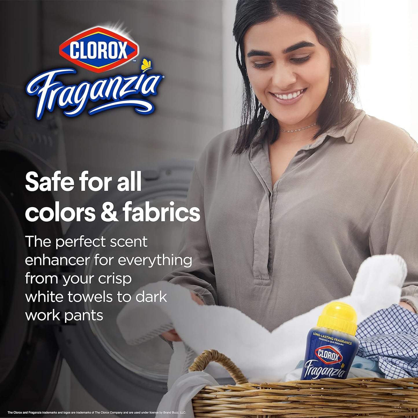 Clorox Fraganzia Laundry Scent Booster Crystals in Vanilla Scent - Scented In-Wash Freshener Beads
