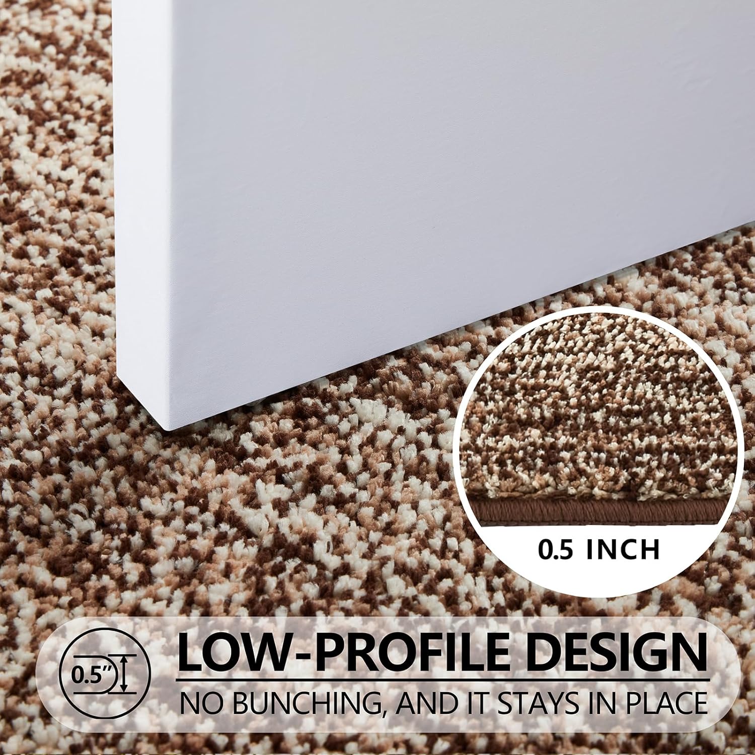 REFETONE Indoor Doormat, Front Door Mat 36"x59" Absorbent Rubber Backing Non Slip Door Mats