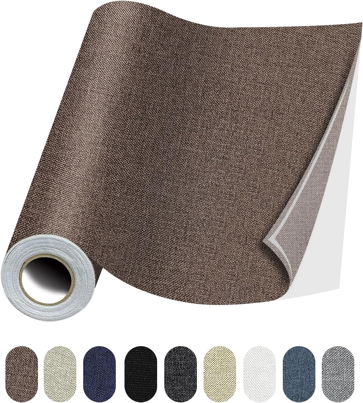 Fabric Repair Patches, 17X79 Inch Linen Repair Tape Self-Adhesive Fabric Patches Durable, DIY Large
