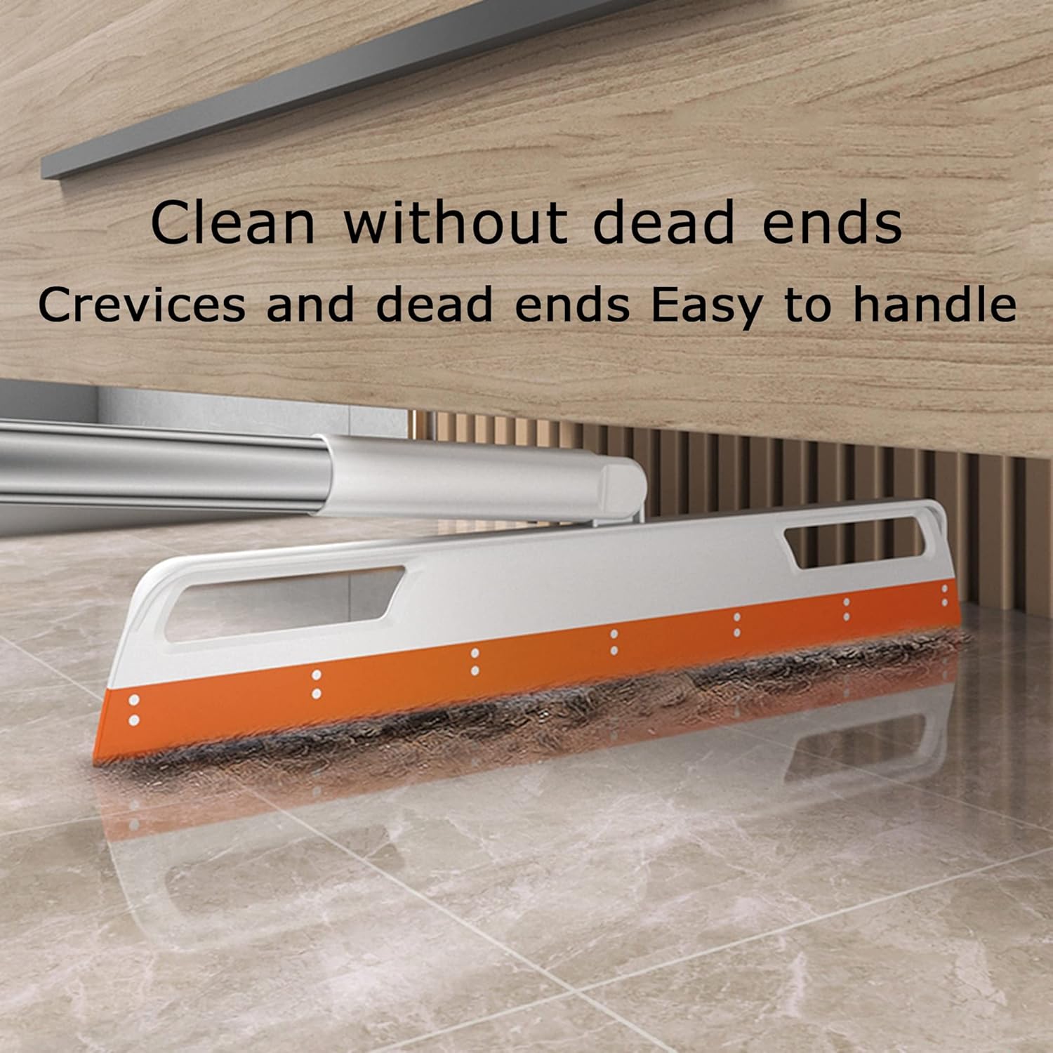 Multifunction Magic Broom, Silicone Floor Squeegee, Air Broom, Rubber Squeegee with 56" Long