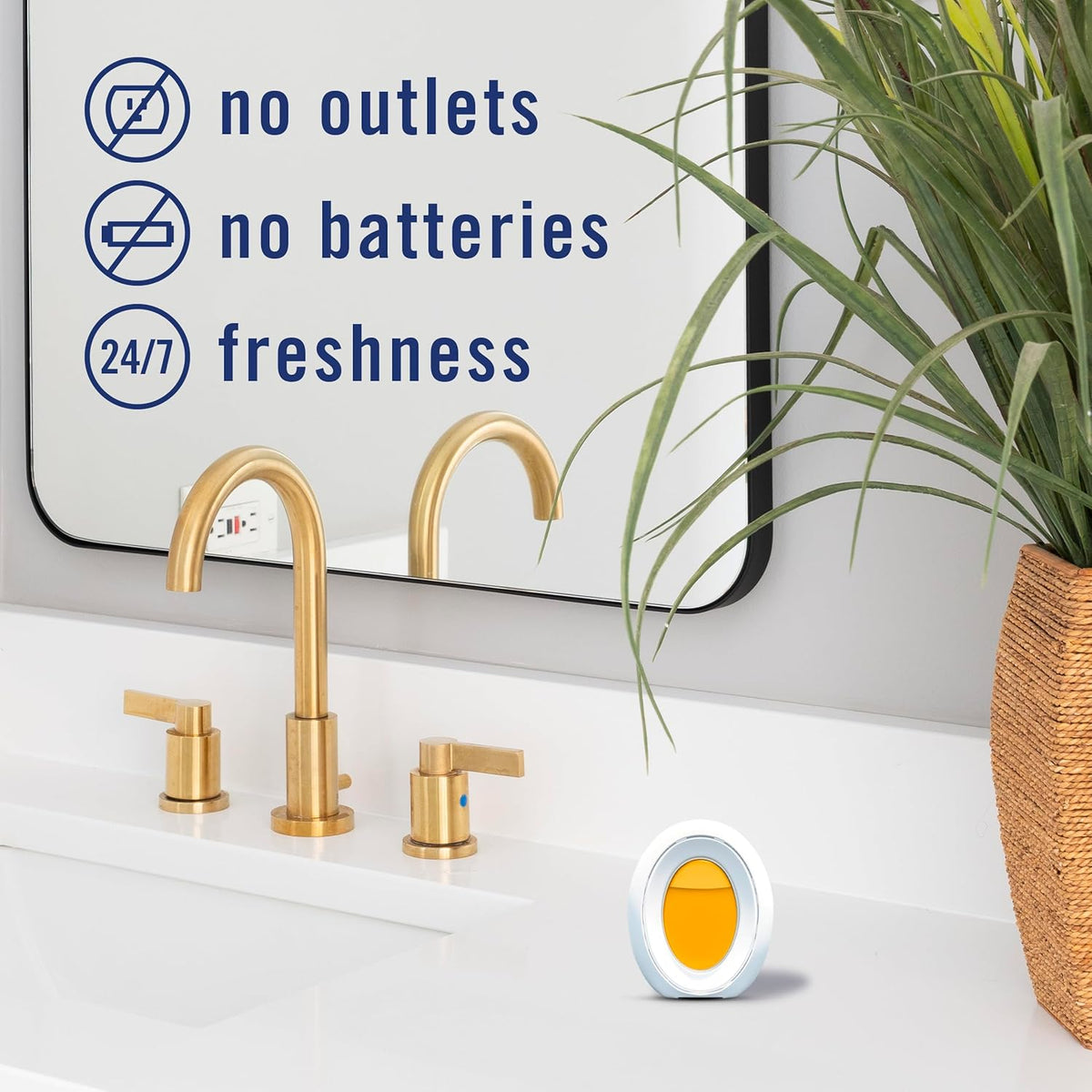 Febreze Small Spaces Air Freshener, Odor-Fighting, Plug In Alternative, Air Fresheners for Home and