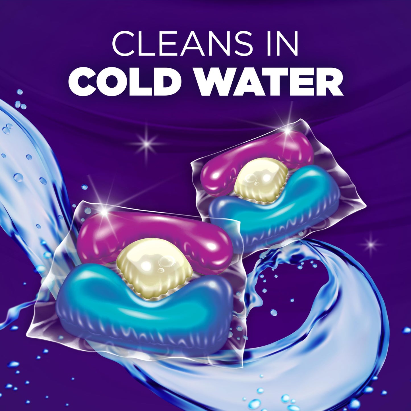 ARM & HAMMER Plus OxiClean With Odor Blasters Laundry Detergent Pak, 72 Ct