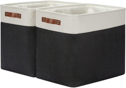 DULLEMELO Extra Large Storage Baskets, Fabric Storage Bins for Organizing Shelves Nursery Toys