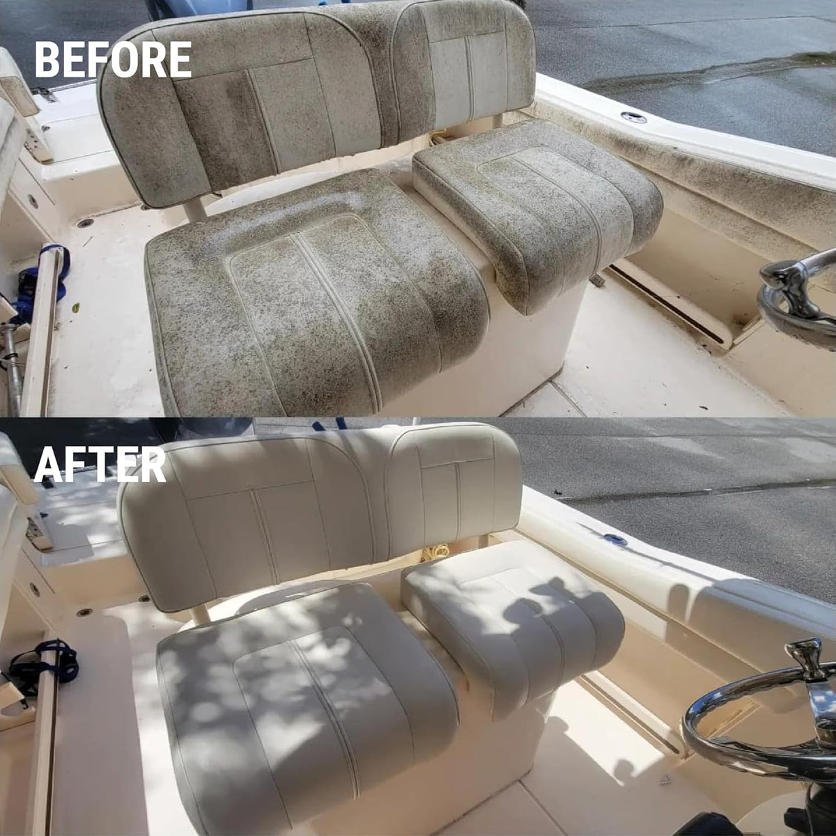 Nautical One - Xtreme Mildew Stain Remover | Powerful Marine Mold and Mildew Stain Remover