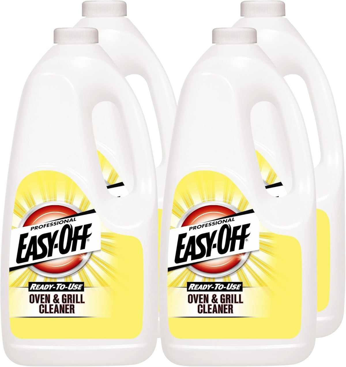Easy Off 80689 Professional Oven and Grill Cleaner, 64 oz (Pack of 6)