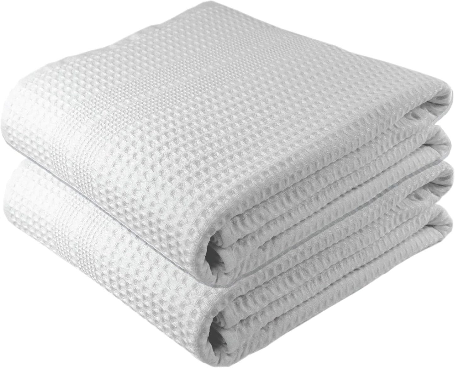 GILDEN TREE Waffle Bath Sheet Large Bath Towels Quick Dry Thin Body Towels, 40x80 Oversized Bath