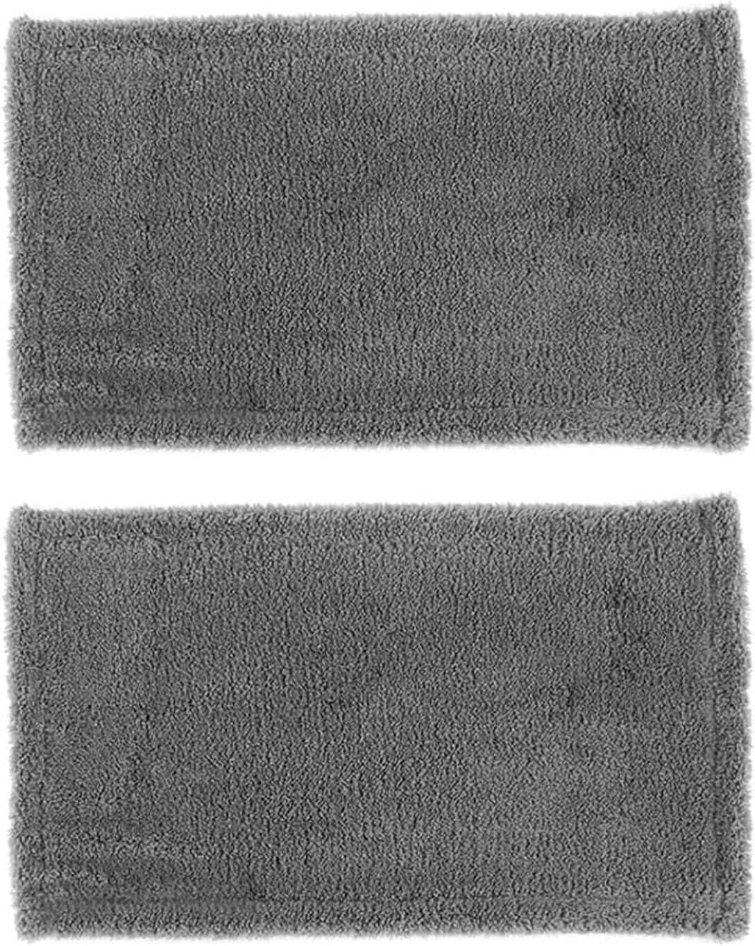 Microfiber Mop Replacemet Head for VOUBIEN Wall Cleaner Mop, 2Pack Reusable Mops Head for Washing