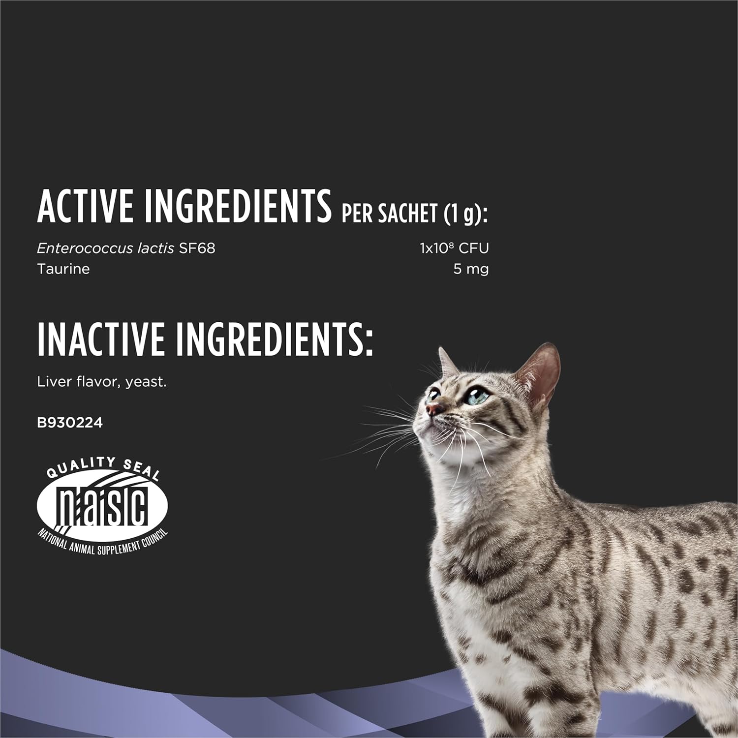 Purina Pro Plan Veterinary Supplements FortiFlora Cat Probiotic Supplement for Cats with Diarrhea
