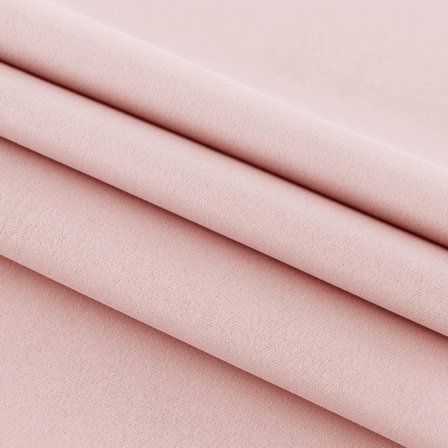 DWCN French Door Curtains – Rod Pocket Thermal Blackout Curtain for Doors with Glass Window