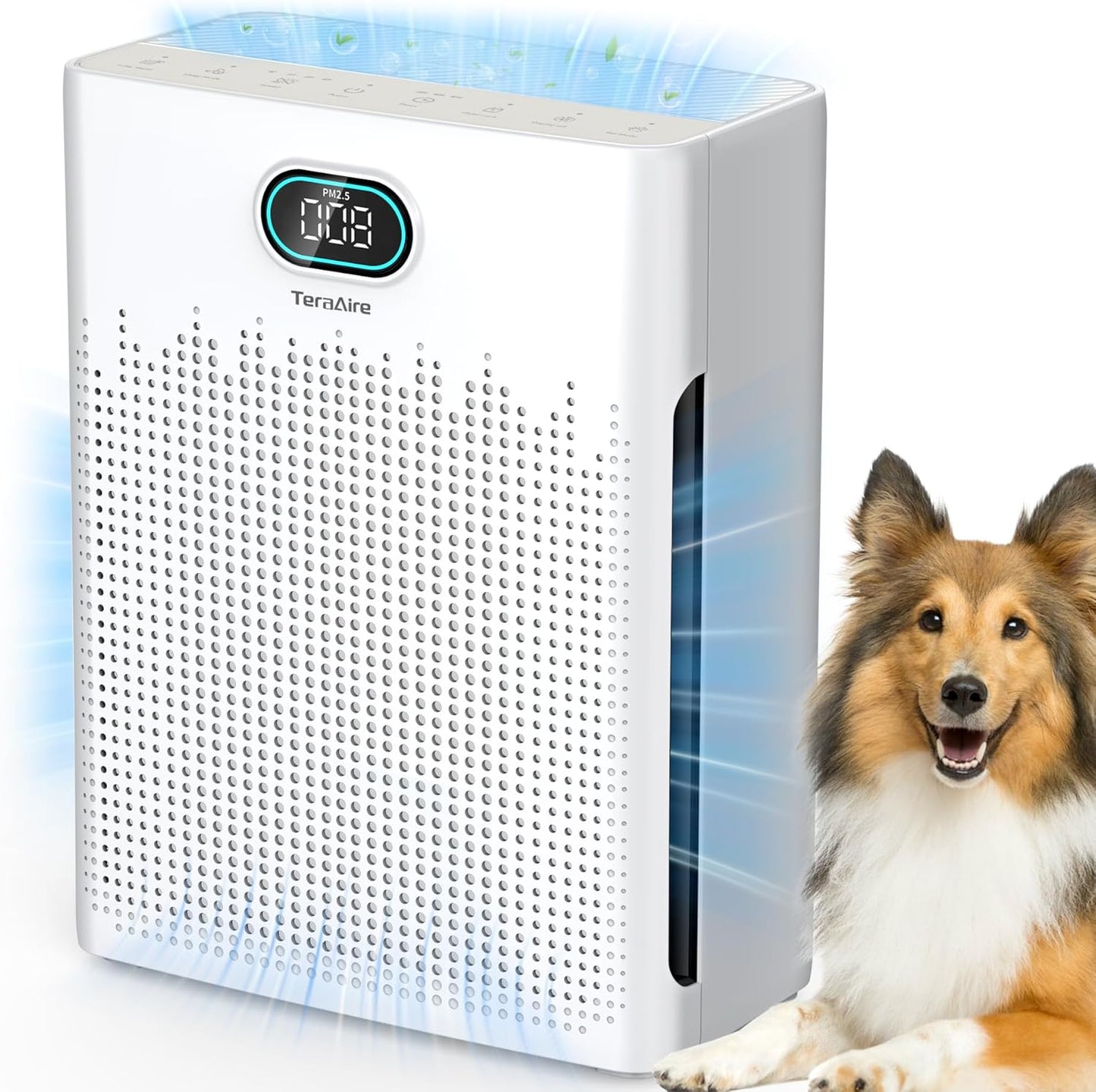 Air Purifiers for Home Cover Up to 2200 Ft², HEPA Air Purifier with Washable Pre-filter, Pet mode