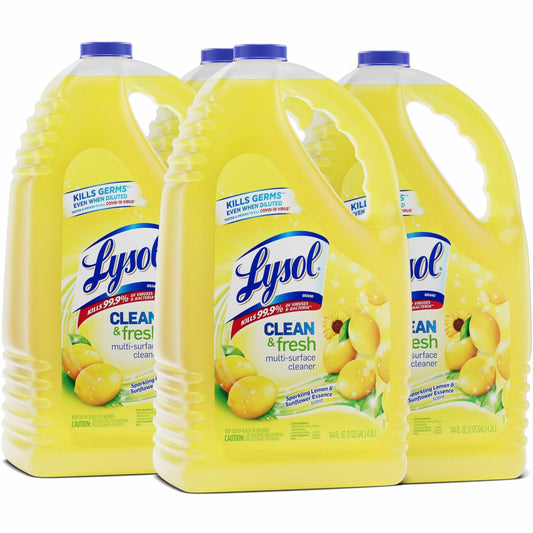 Lysol Multi-Surface Cleaner, Sanitizing and Disinfecting Pour, to Clean and Deodorize, Sparkling