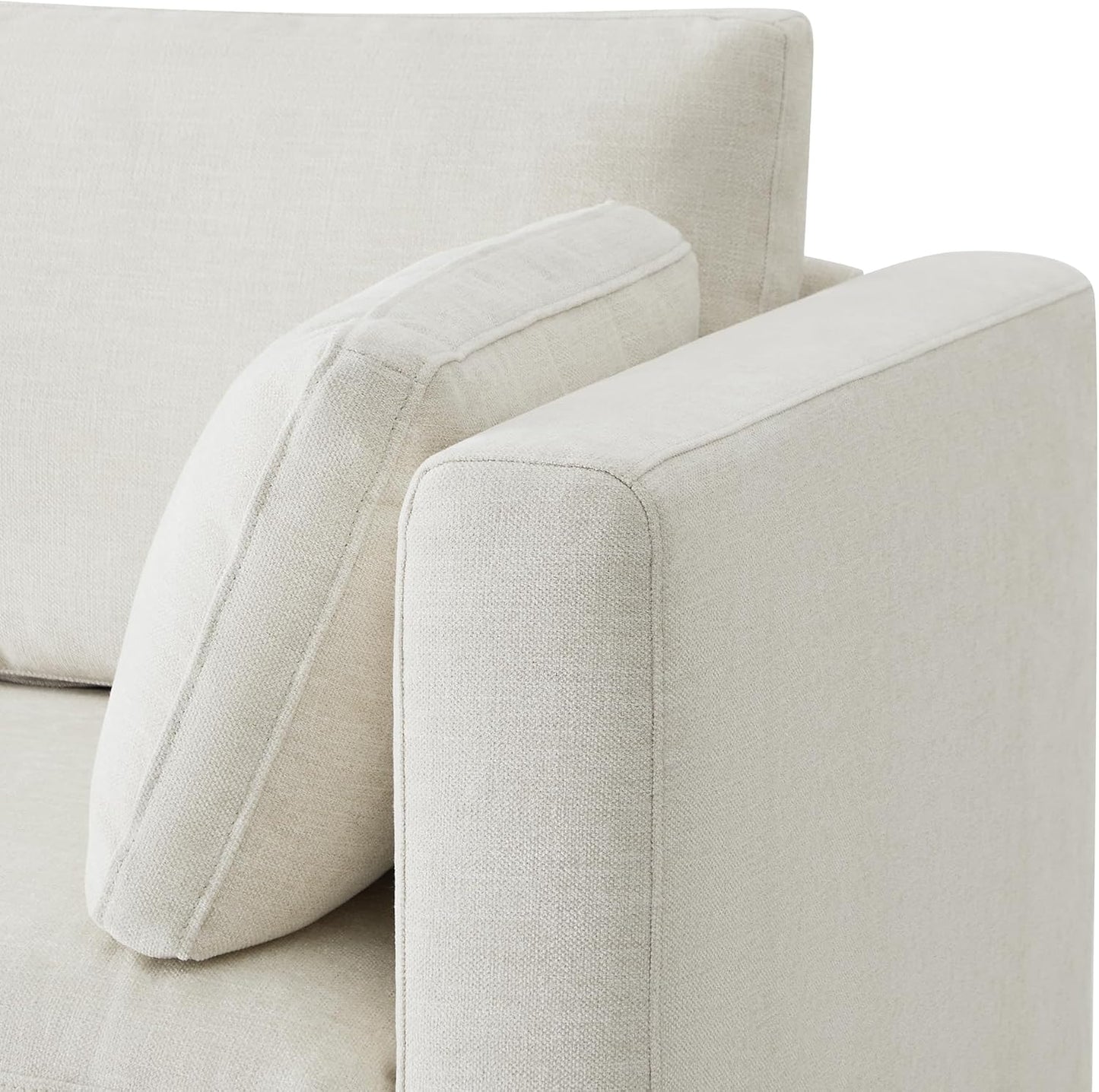 CHITA Sectional Sofa Set, Comfty Cloud Couch, FSC Certified Deep Seat Sectional Couch for Lving