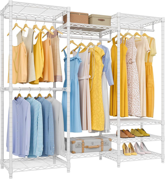 VIPEK V5 Medium Portable Closet Wardrobe Heavy Duty Clothes Rack, Freestanding Closet Metal