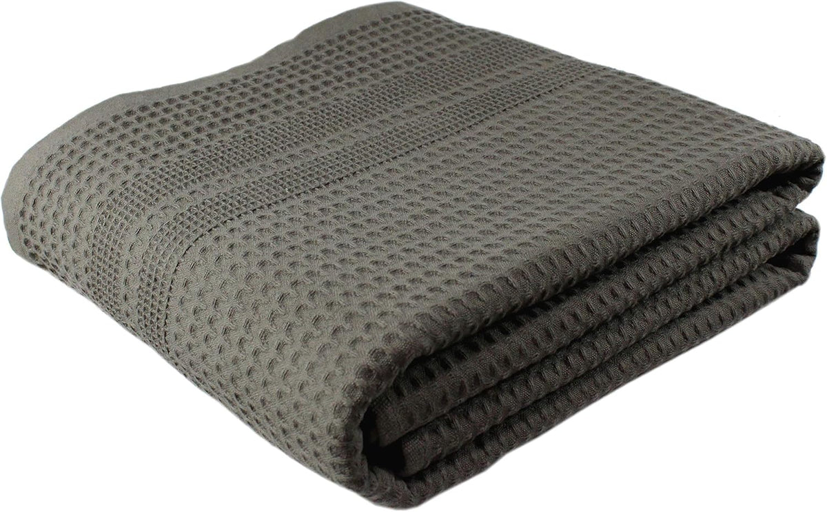 GILDEN TREE Waffle Bath Sheet Large Bath Towels Quick Dry Thin Body Towels, 40x80 Oversized Bath