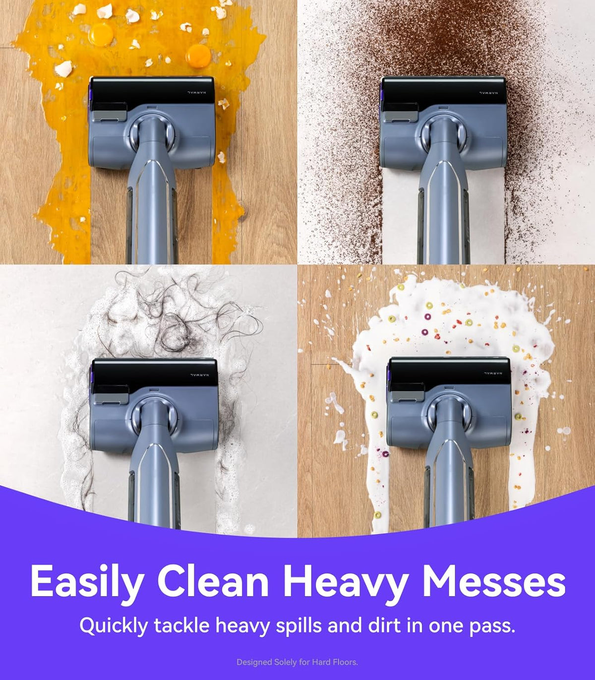 NARWAL S20 Pro Cordless Vacuum Mop with Self-Cleaning, Wet Dry Vacuum Cleaner for Hard Floors