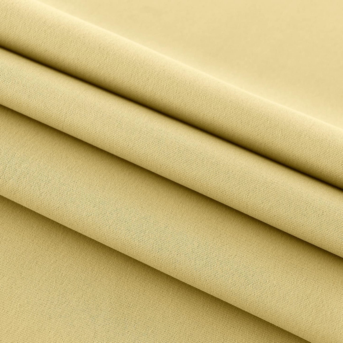 DWCN French Door Curtains – Rod Pocket Thermal Blackout Curtain for Doors with Glass Window