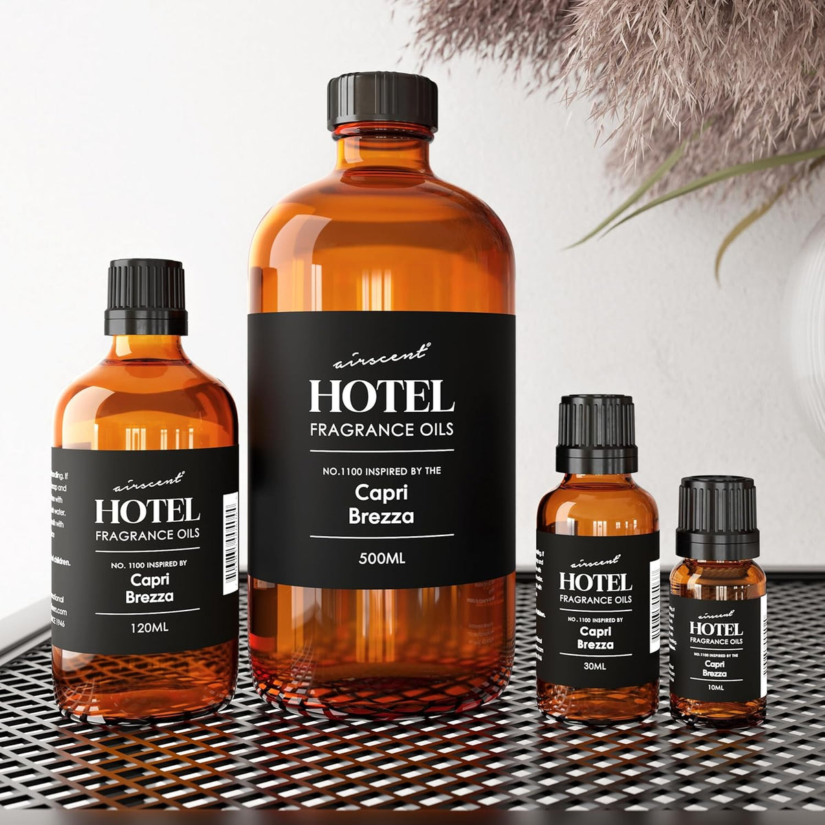 AirScent Capri Brezza Diffuser Oil No. 1100 - Volcano-Inspired Premium Fragrance Oil for Ultrasonic