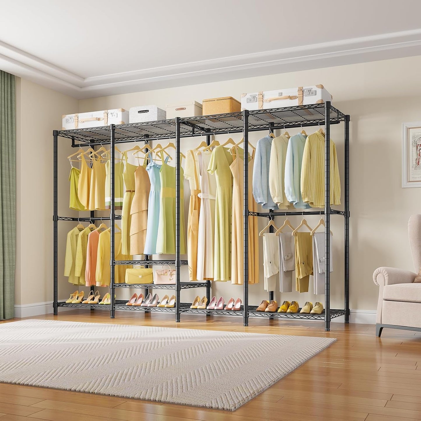 VIPEK V40 Plus Extra Large Clothes Rack Heavy Duty Clothing Rack for Hanging Clothes
