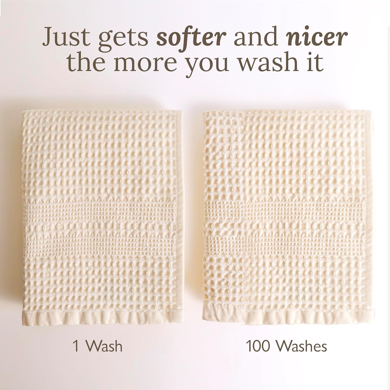 GILDEN TREE Waffle Bath Sheet Large Bath Towels Quick Dry Thin Body Towels, 40x80 Oversized Bath
