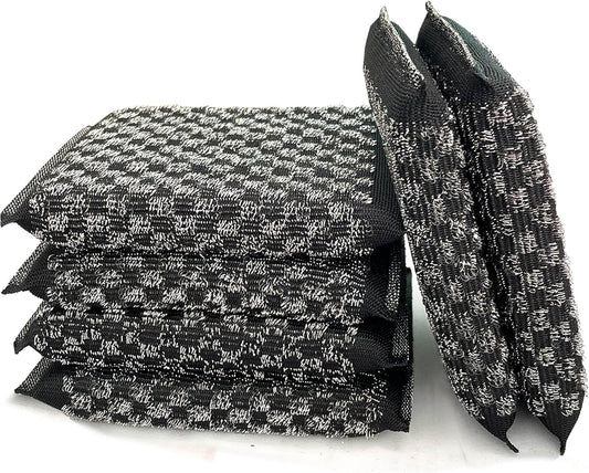 Steel Wool Scrubbers Dish Sponges Kitchen Scrubbing Pads Pot Scrubber for Kitchen Non Scratch, Soft