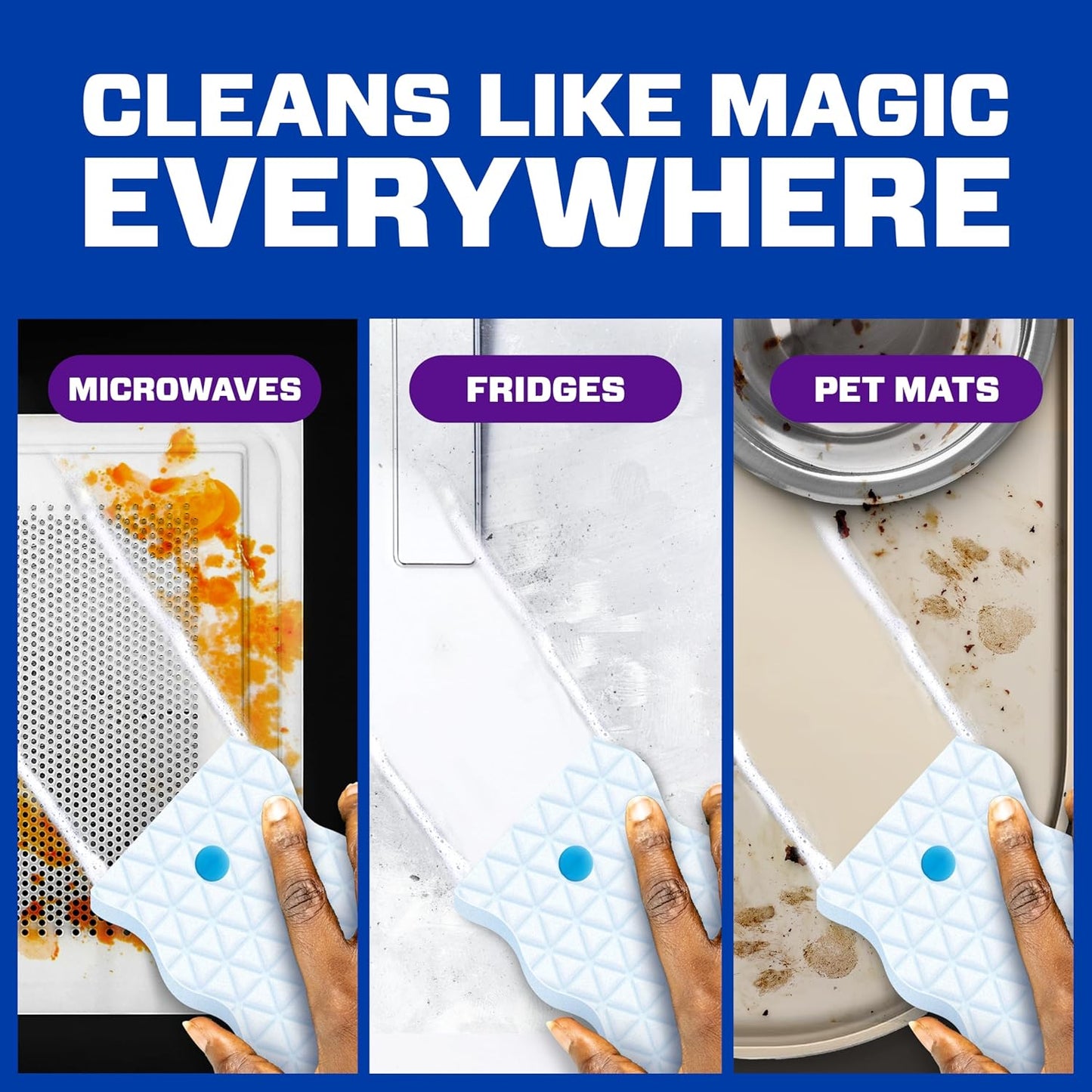 Mr. Clean Magic Eraser Foaming Sponge, All Purpose Cleaner, Dawn Cleaning Power, Wall Cleaner