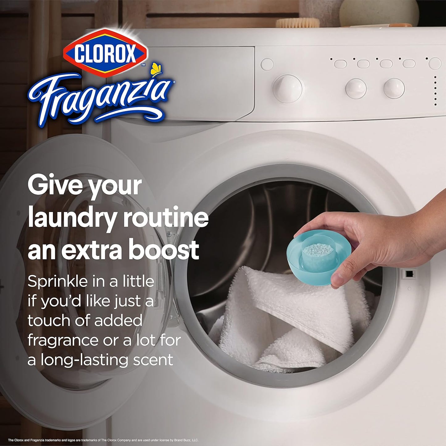 Clorox Fraganzia Laundry Scent Booster Crystals in Ocean Scent - Scented In-Wash Freshener Beads