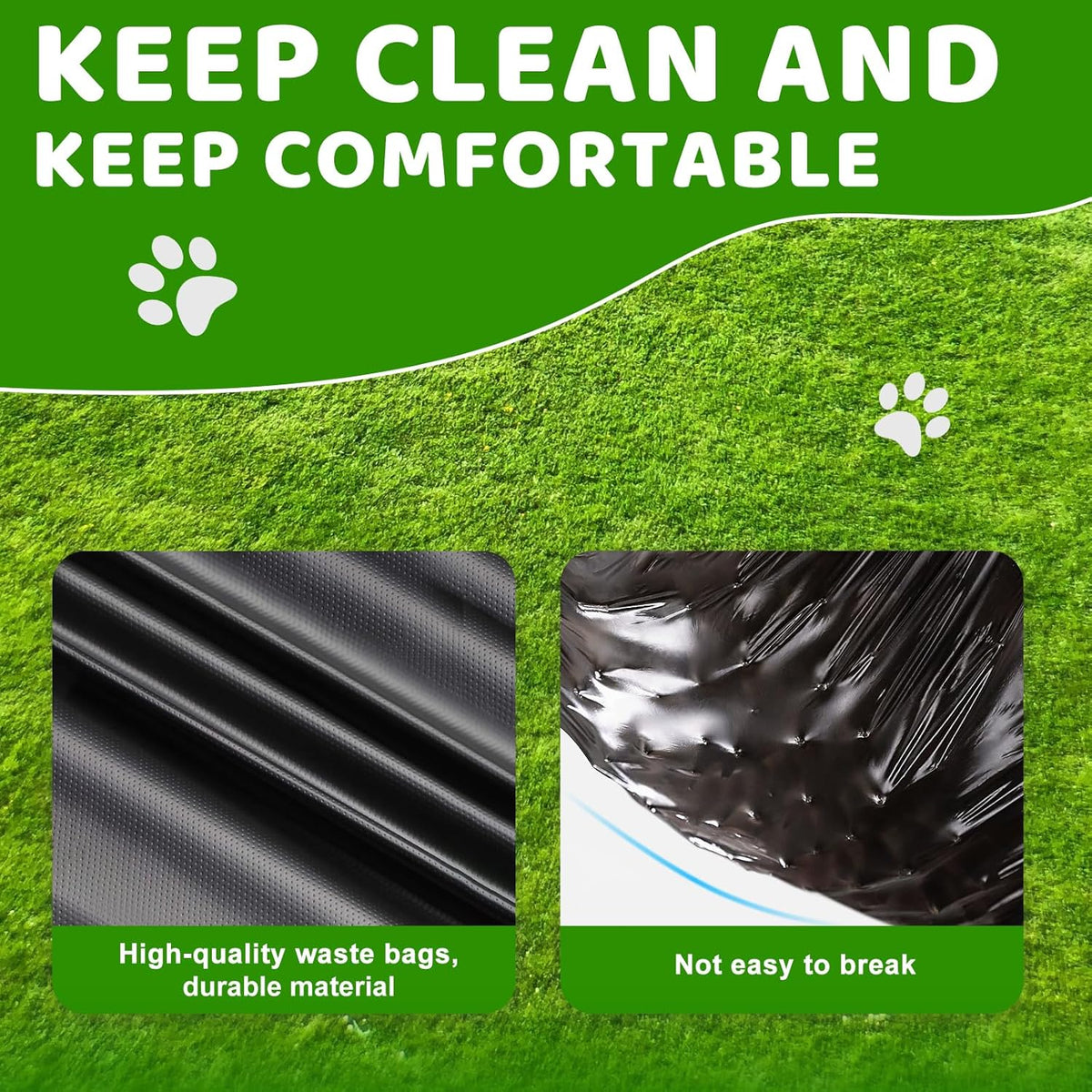 Dog Poop Trash Can Outside, 20L/5Gallon Pedal and Removable Inner Waste Bin, Outdoor Dog Poop Trash