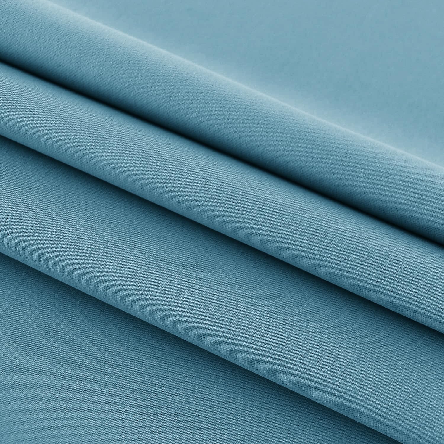 DWCN French Door Curtains – Rod Pocket Thermal Blackout Curtain for Doors with Glass Window