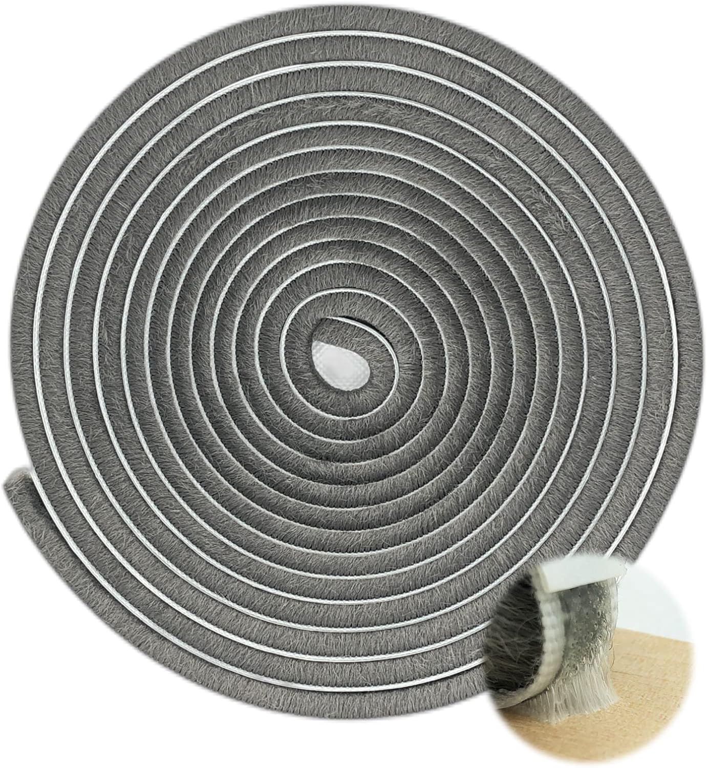 Weather Stripping Brush for Sliding Windows/Doors Frame Side,Pile Self Adhesive Weatherstrip Seal