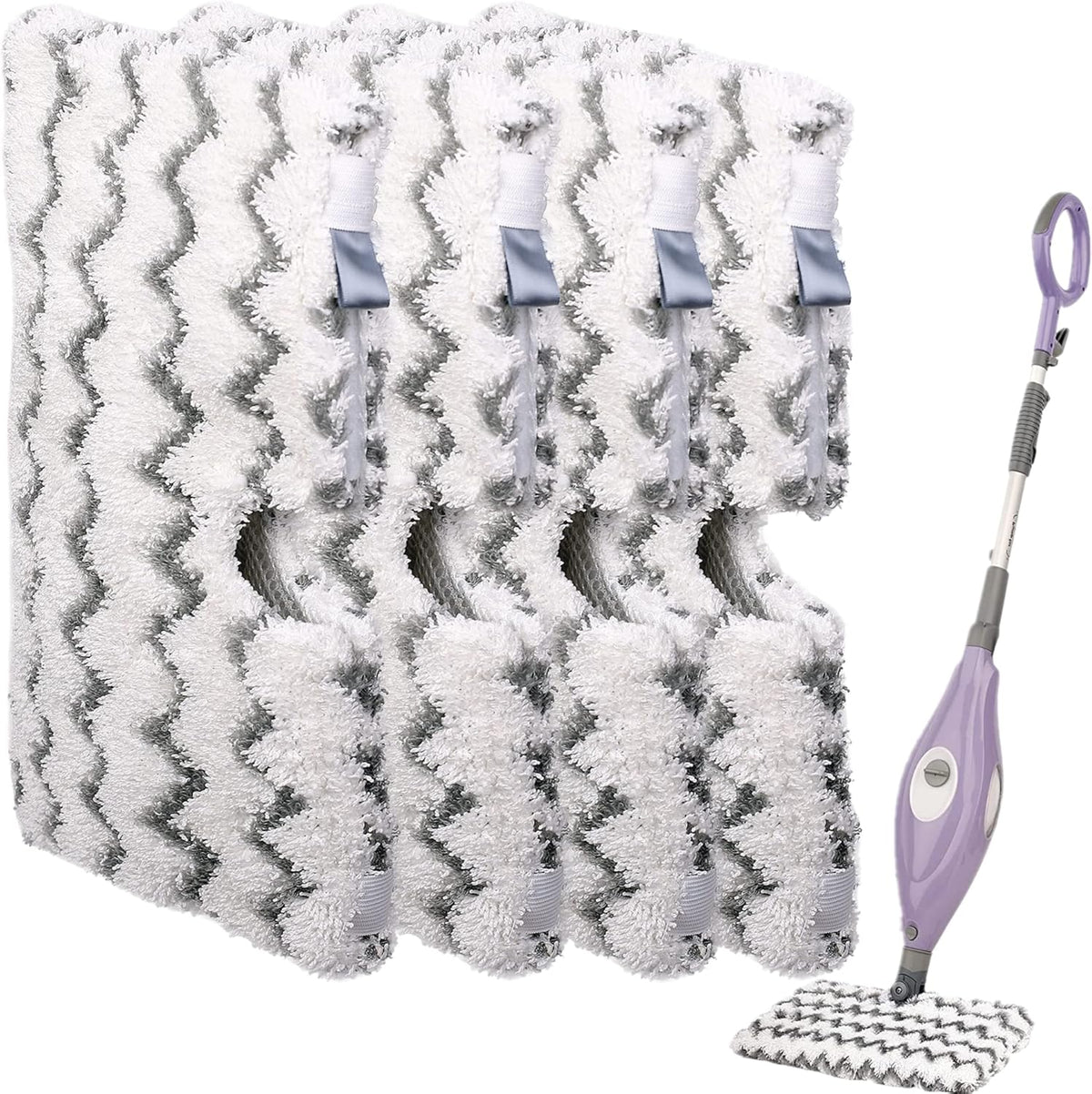 F Flammi Heavy-Duty Steam Mop Replacement Pad for Shark Steam Pocket Mop S3501 S3601 S2901 S2902