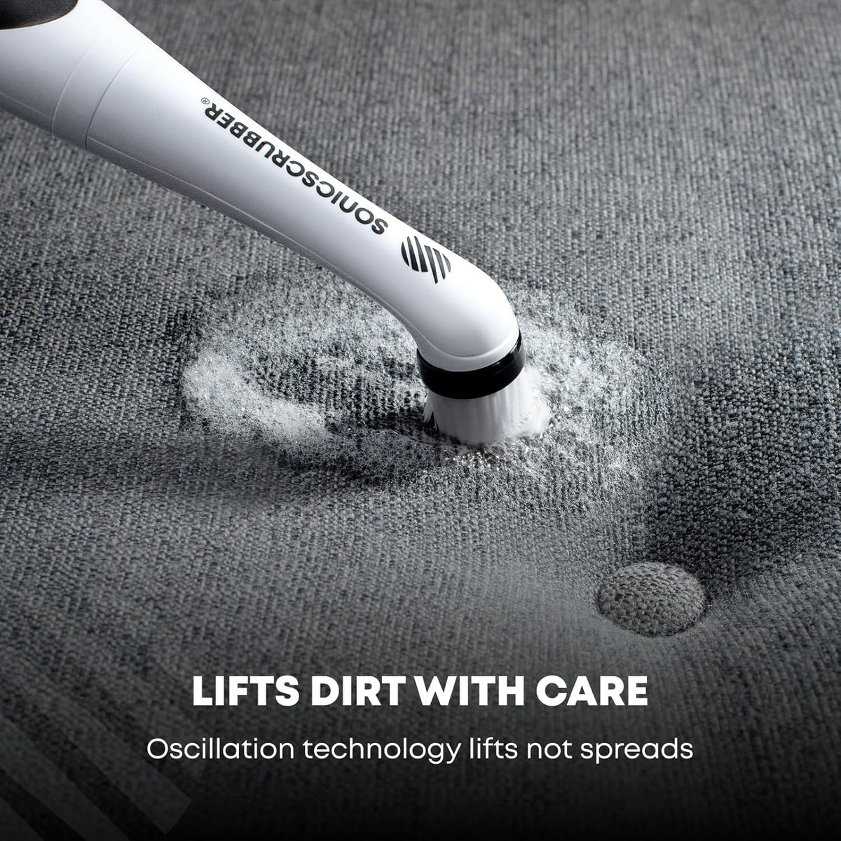 Household Cleaning Brush - Electric Scrubbing Brush - Home, Kitchen & Bathroom - Removes Mould &