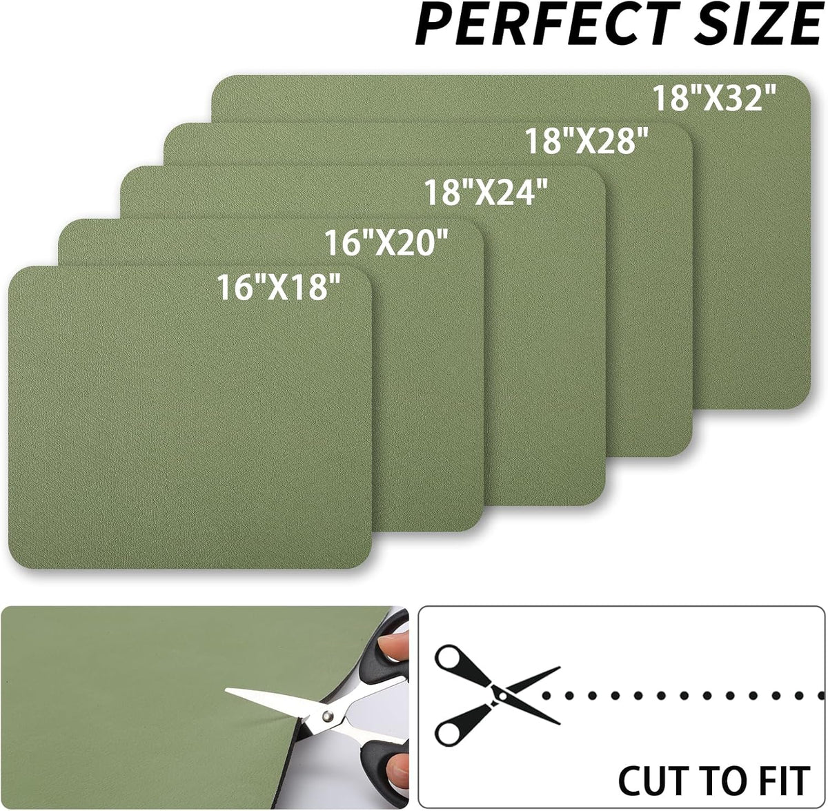 Dish Drying Mat for Kitchen Counter, Heat Resistant Drainer Mats with Non-slip Rubber Backed, Hide