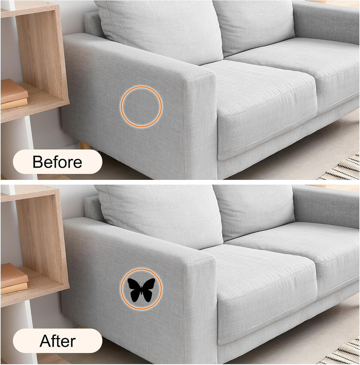 Repair Patches Repair Tape Self-Adhesive DIY Repair Patch Linen Gear Patch for Sofa, Furniture