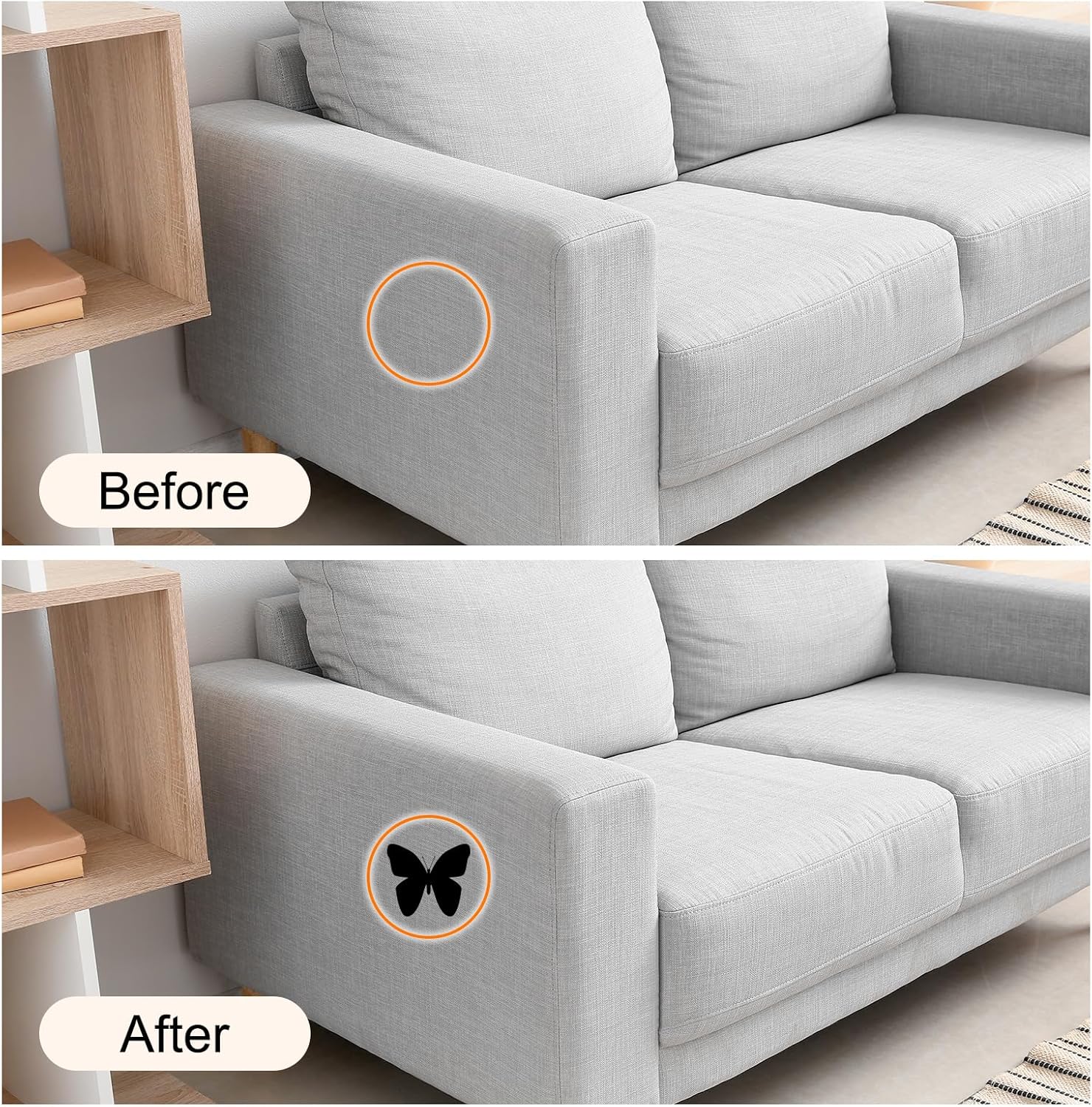 Repair Patches Repair Tape Self-Adhesive DIY Repair Patch Linen Gear Patch for Sofa, Furniture
