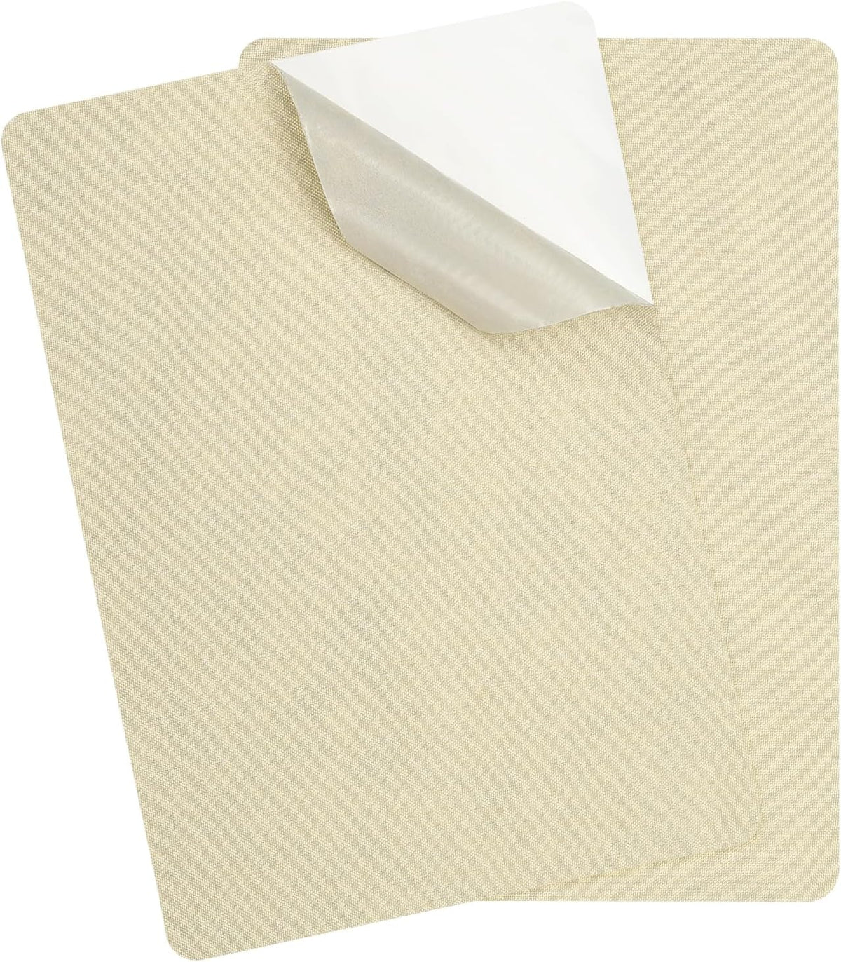 PATIKIL 8x11 Inch Linen Repair Patches, 2Pcs Self-Adhesive Fabric Patch for Sofas Tote Bags