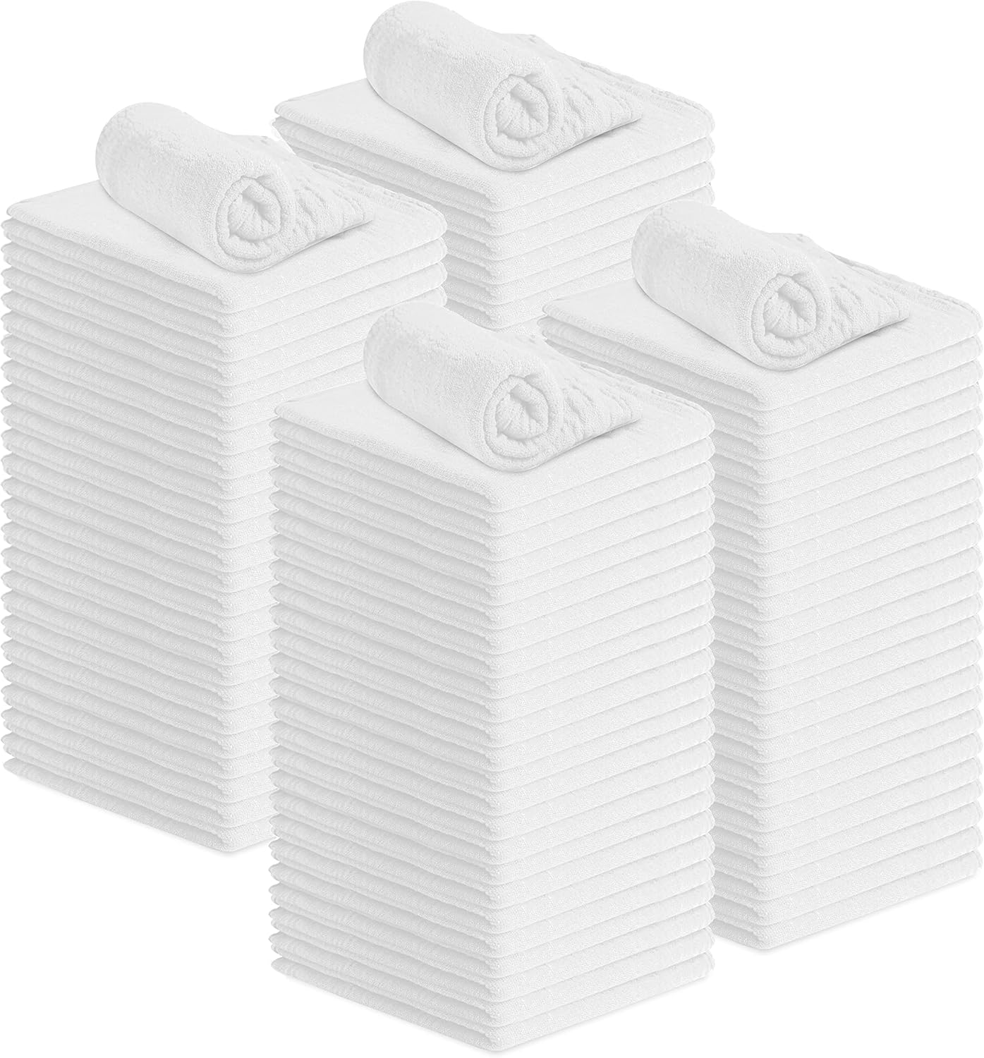 Avalon Towels Cotton Shop Rags – (Pack of 100) Size 12x14 Inches Cleaning Rags – Absorbent Shop