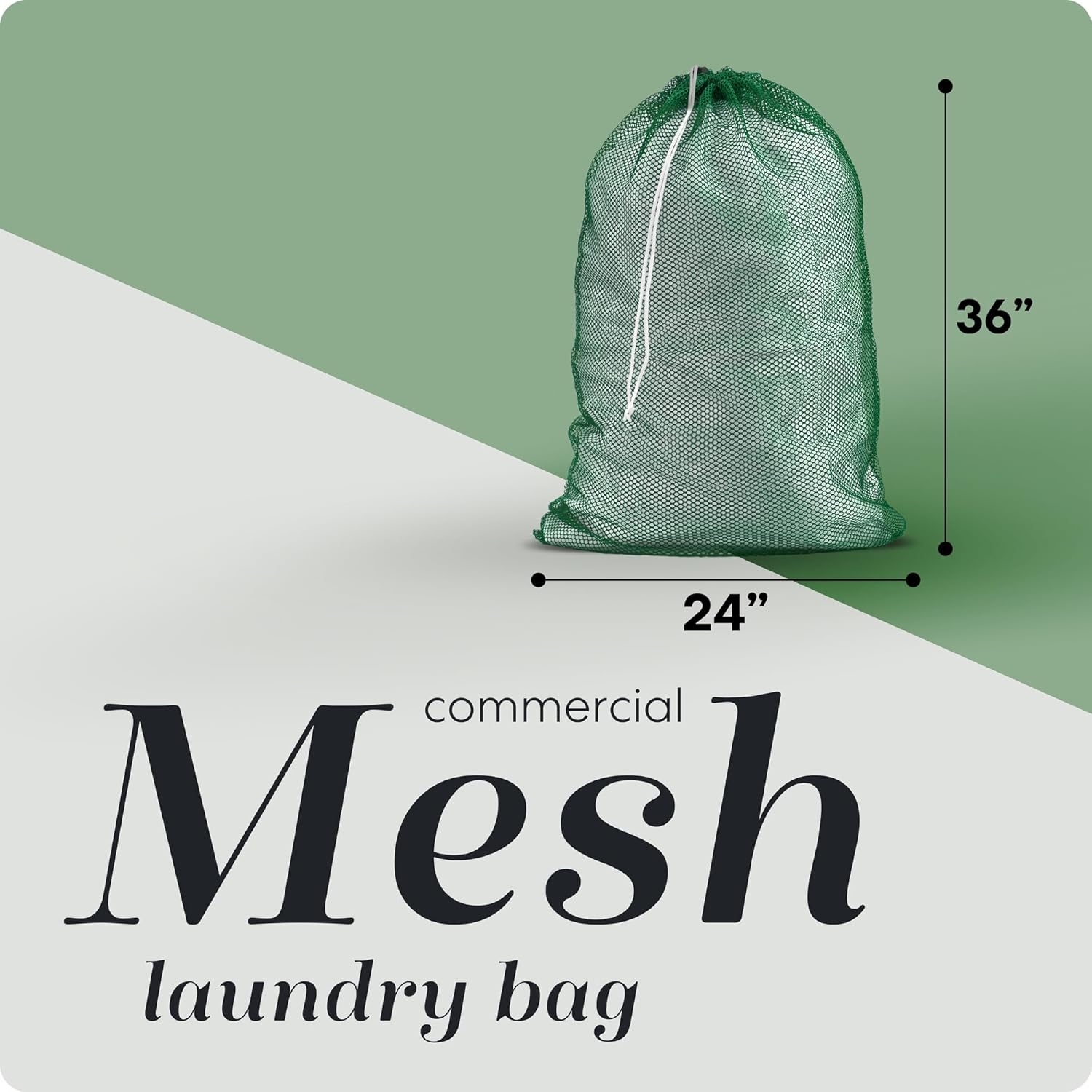Handy Laundry Mesh XL Laundry Bags - Durable, Machine Washable with Secure Drawstring Closure
