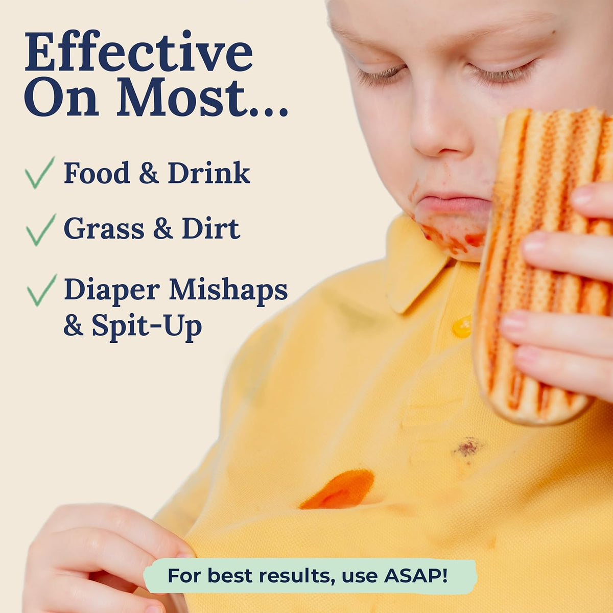 Miss Mouth's Messy Eater Stain Treater Pen - 2 Pack To Go Instant Stain Remover Pen - Newborn &