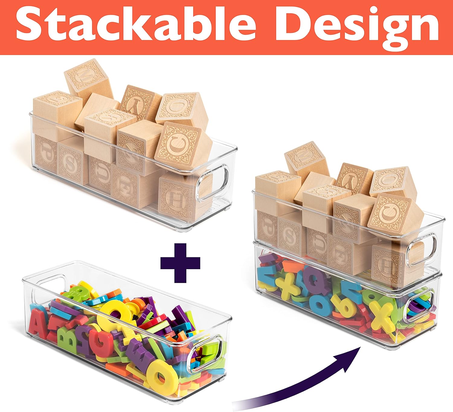 ClearSpace Plastic Pantry Organization and Food Storage Bin – Great Kitchen Organization and