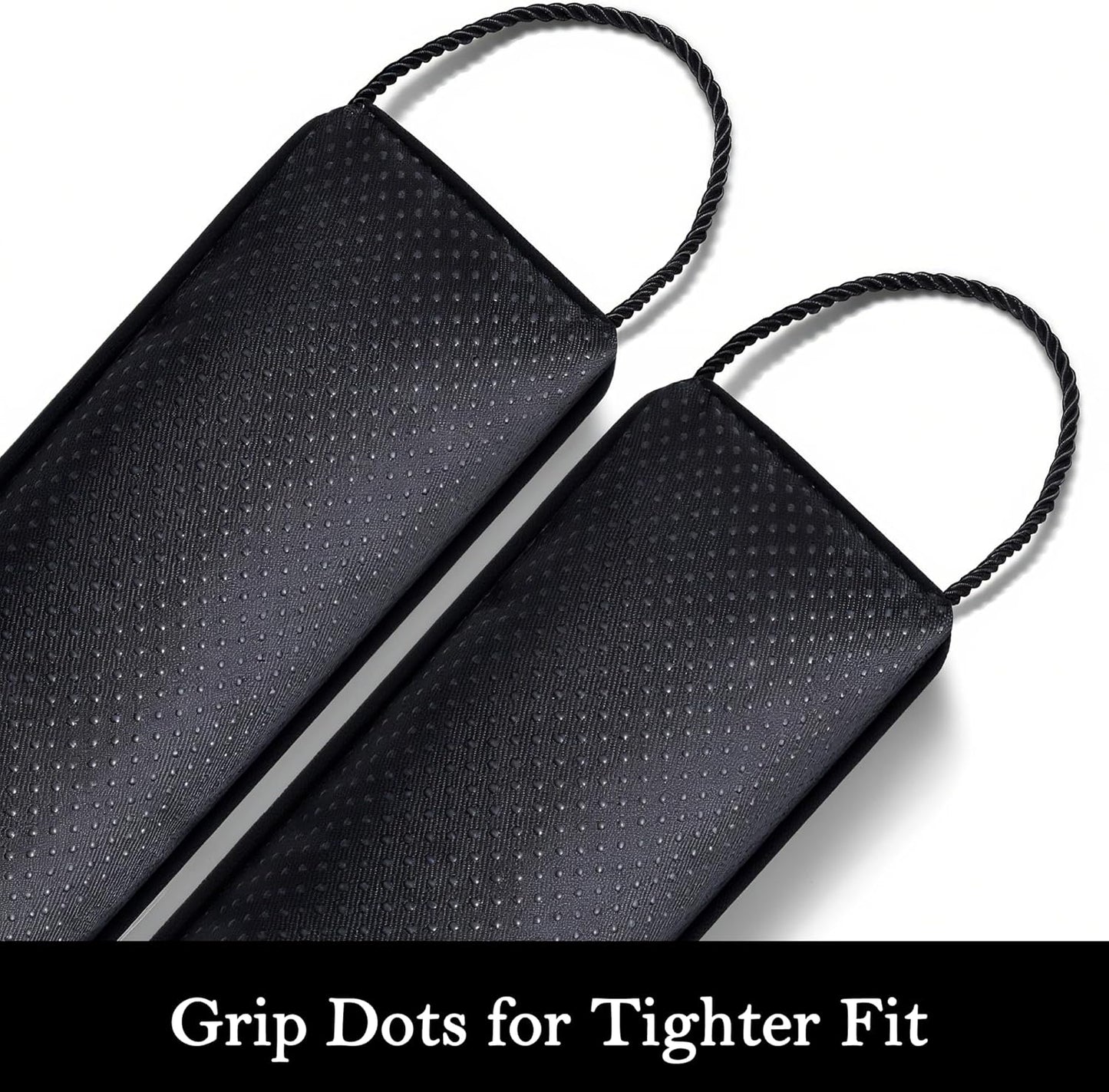 Sunolga 24" Door Draft Stopper Blocks Hot and Cold Air with Removable Washable Cover for Gaps Up to