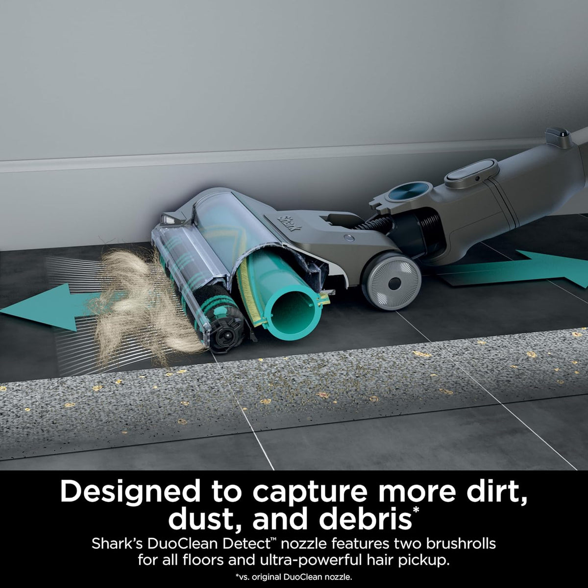 Shark PowerDetect Cordless Stick Vacuum, Powerful Suction, HEPA Filtration, Carpet & Hard Floor