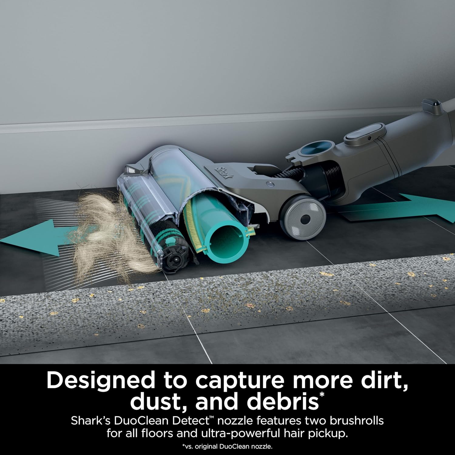 Shark PowerDetect Cordless Stick Vacuum, Powerful Suction, HEPA Filtration, Carpet & Hard Floor