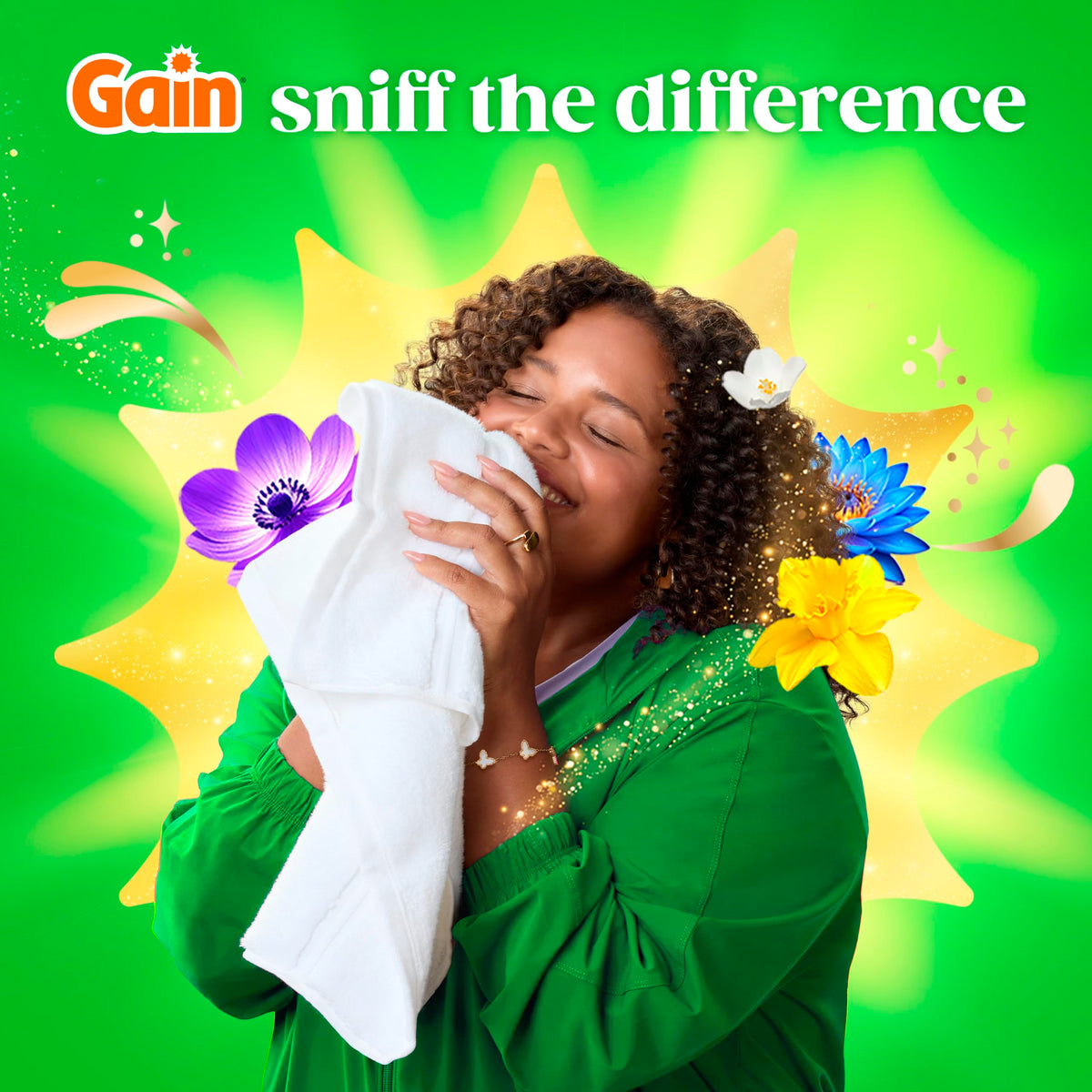 Gain, Liquid Laundry Fabric Softener, Laundry Conditioner, Long Lasting Scent, Softens, Freshness