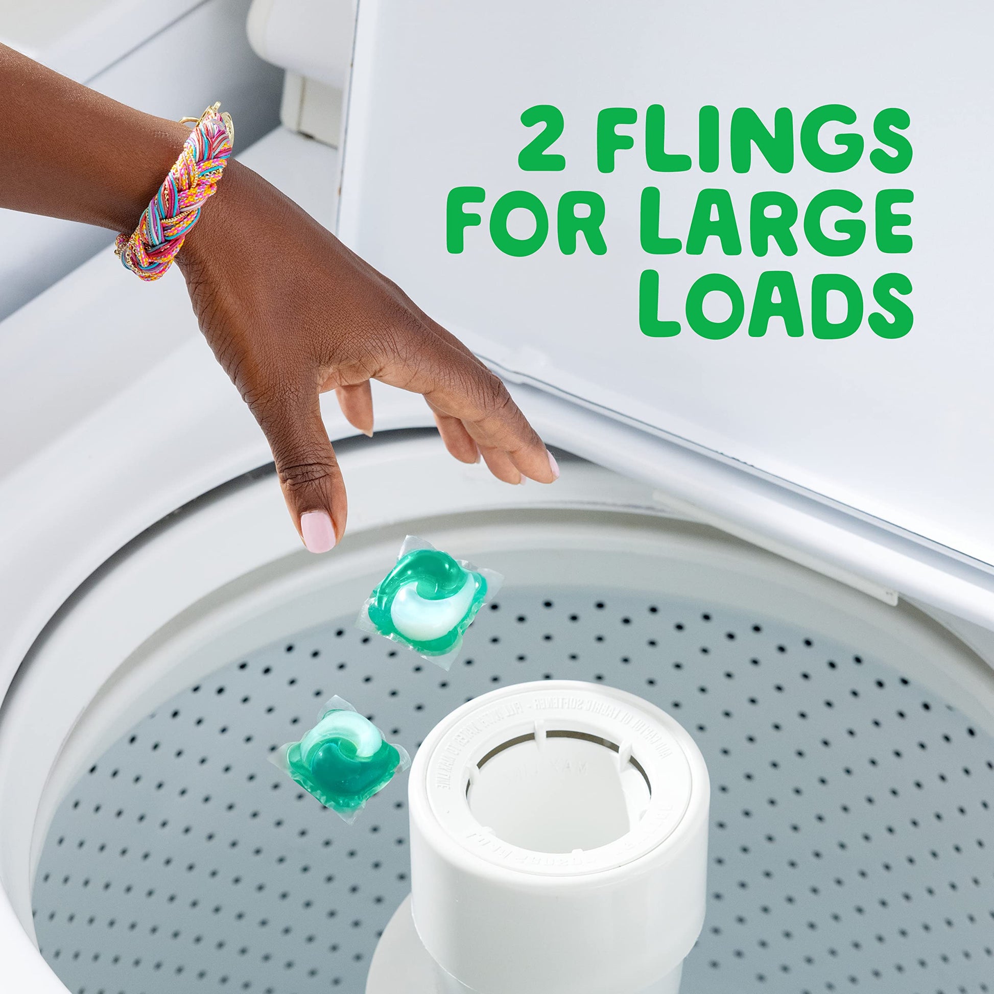 Gain Flings Laundry Detergent Pacs with Odor Defense, 112 Count – view 6