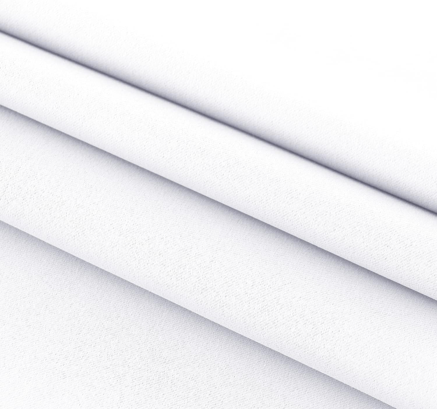 DWCN French Door Curtains – Rod Pocket Thermal Curtain for Doors with Glass Window, Kitchen and