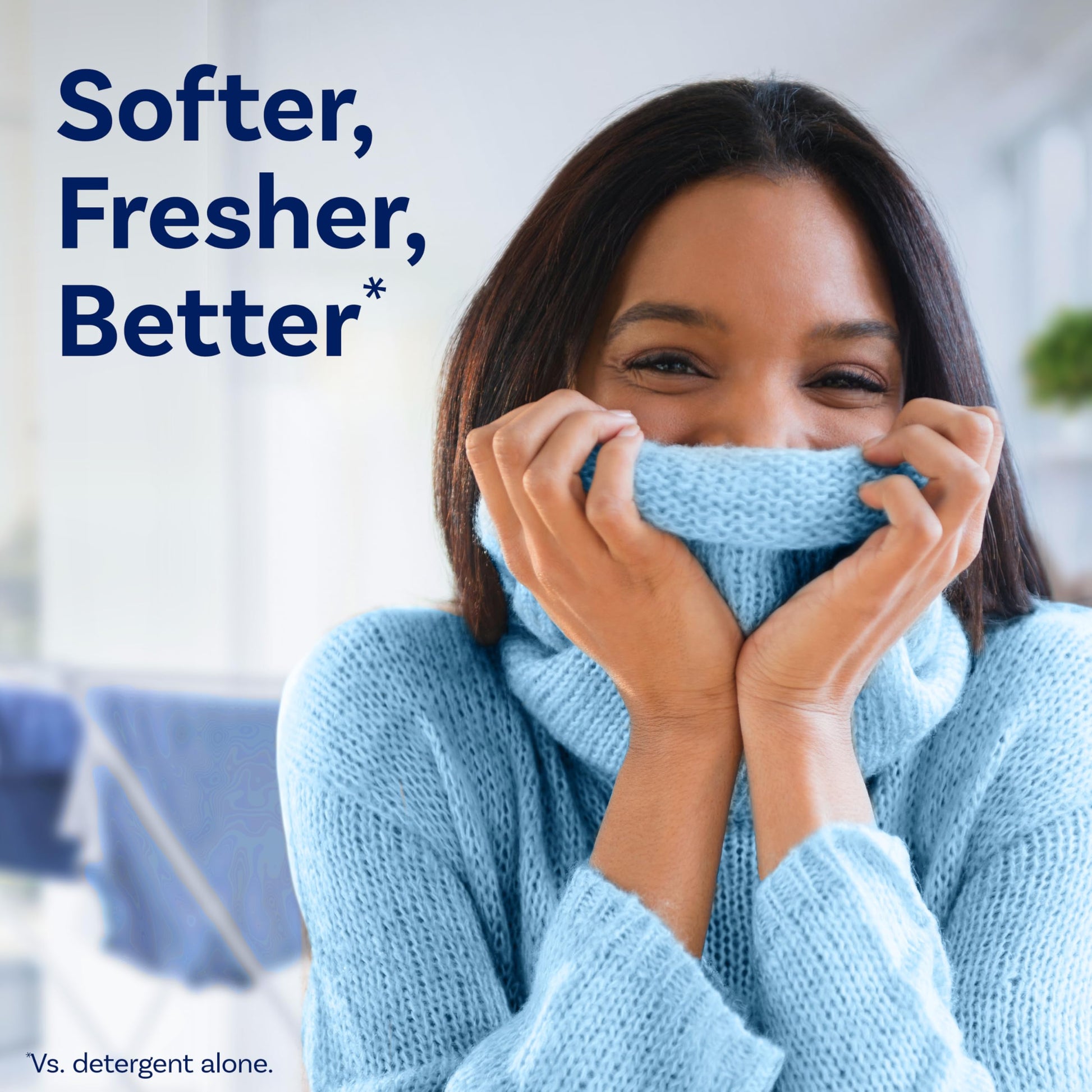 Downy Soft, 2 in 1 Soft and Fresh Liquid Fabric Softener, Cool Cotton, 111 fl oz, 150 Loads, Fabric