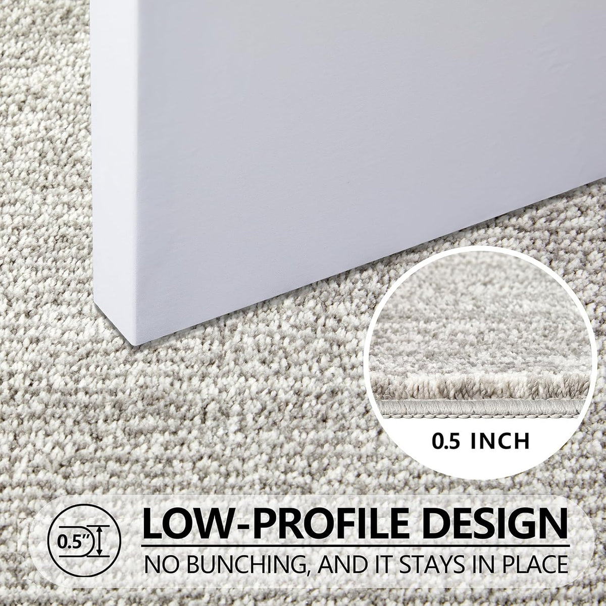 REFETONE Indoor Doormat, Front Door Mat 36"x59" Absorbent Rubber Backing Non Slip Back Door Mats