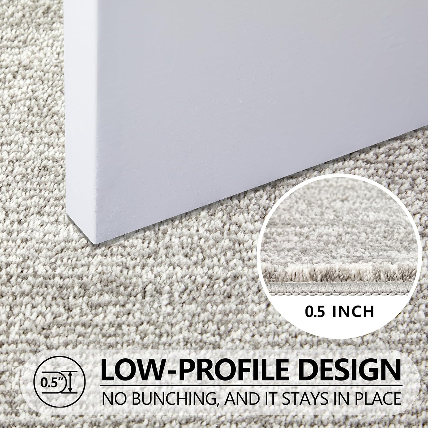 REFETONE Indoor Doormat, Front Door Mat 20"x32" Absorbent Rubber Backing Non Slip Back Door Mats